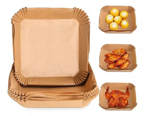 Miniatura 7 de Forro de papel para freidora cuadrado